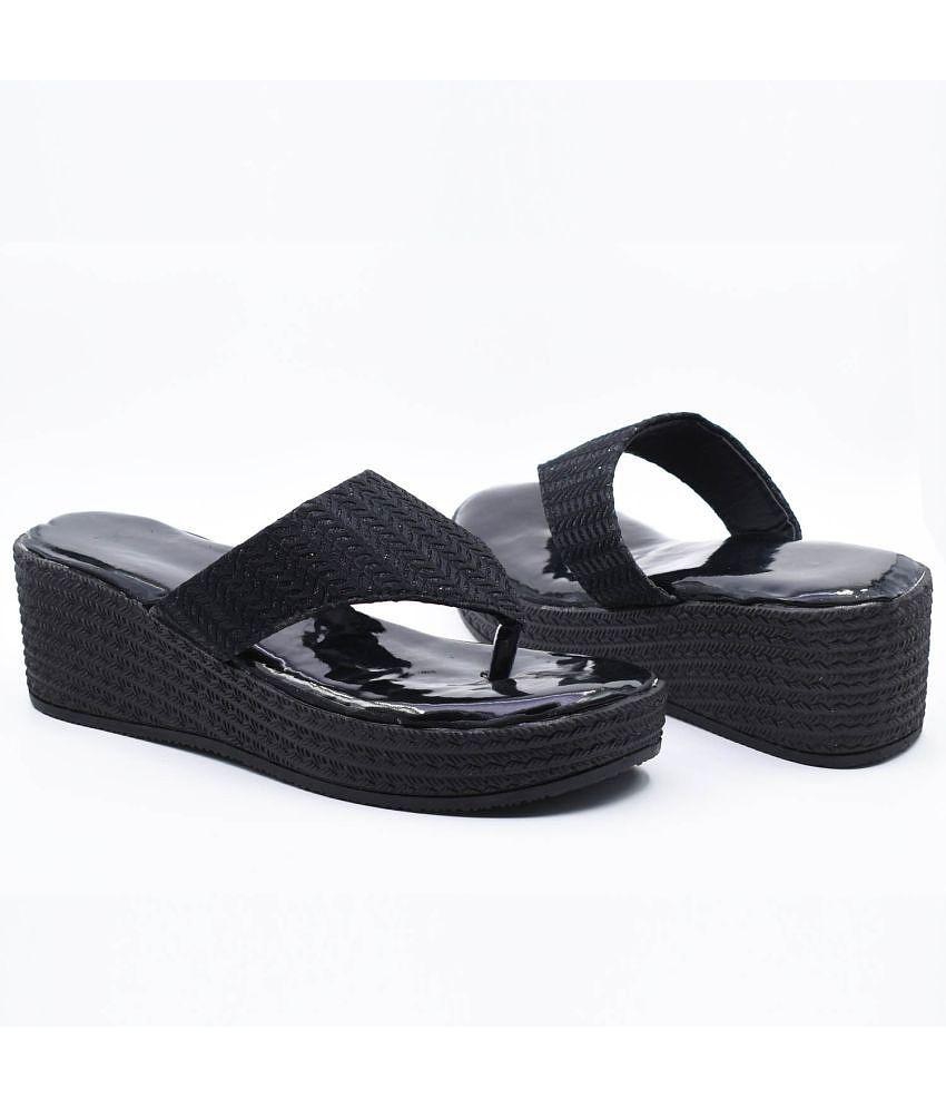 Dream Makers - Black Women''s Slip On Heels - None