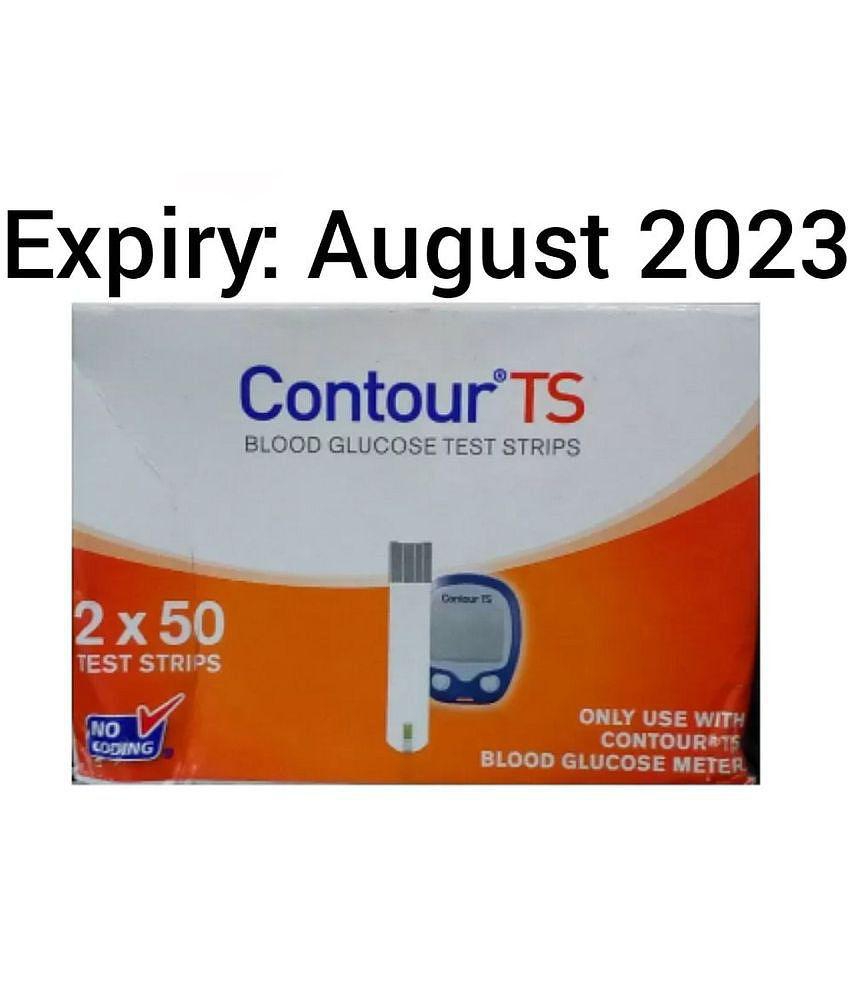 Contour TS Blood Sugar Test strips 100 Strips