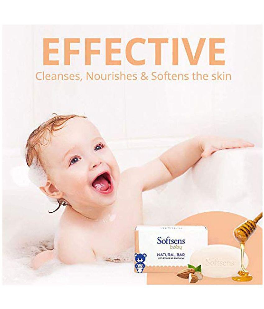 Softsens Natural Baby Soap 1200 g ( 4 pcs )