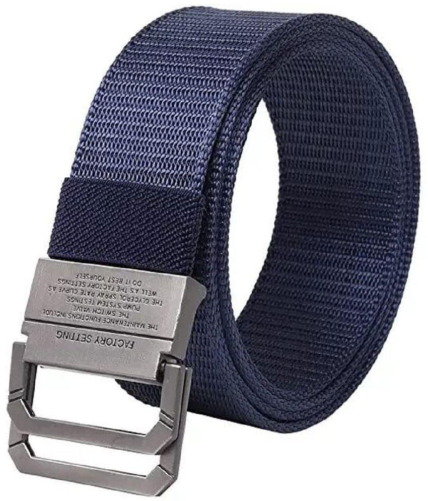 Buy Online Garg Store Zacharias - Multicolor Canvas Men's Casual Belt ( Pack of 2 ) - None