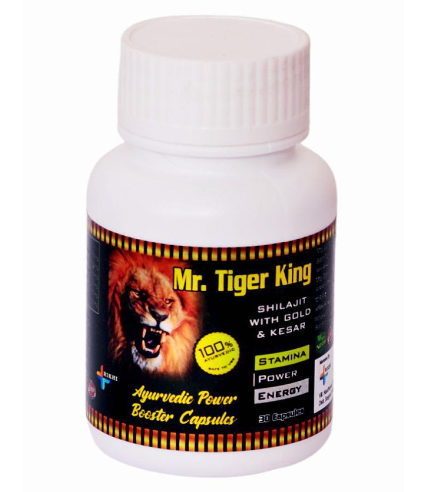 Rikhi Mr. Tiger King Ayurvedic Capsule 30 no.s Pack Of 1