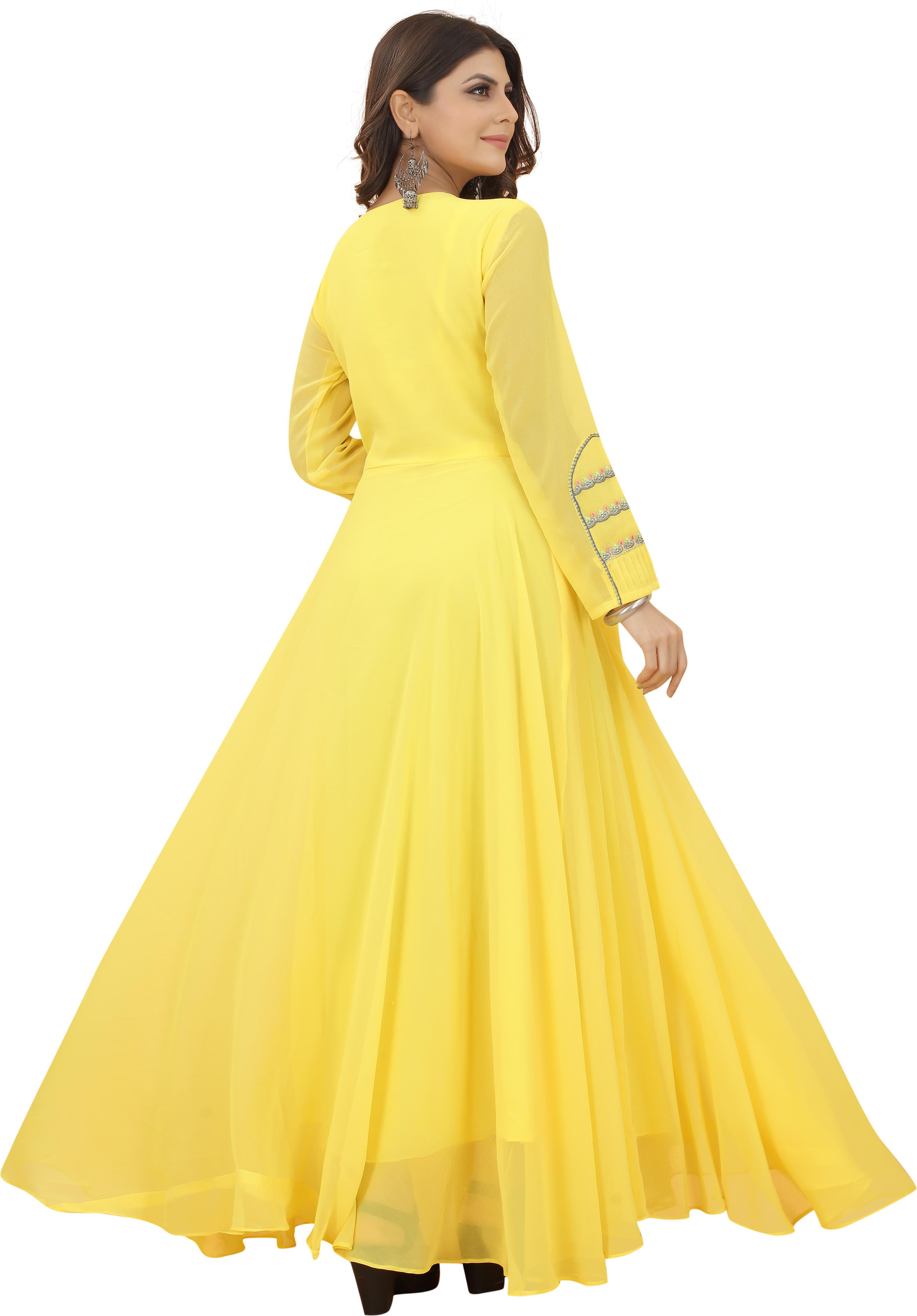 Fashion basket hot sale anarkali gown