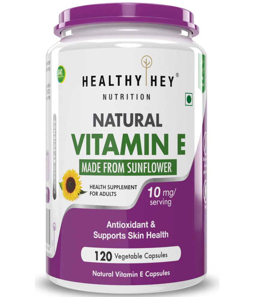 HEALTHYHEY NUTRITION Natural Vitamin E from Sunflower D-Alpha 10 mg