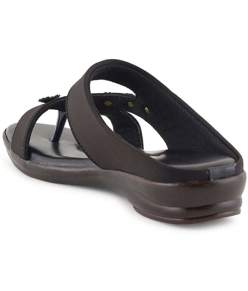 Latest Men STYLE SHOES - Black Women's Flats - None 2025 at ShopCircuit | ONDC