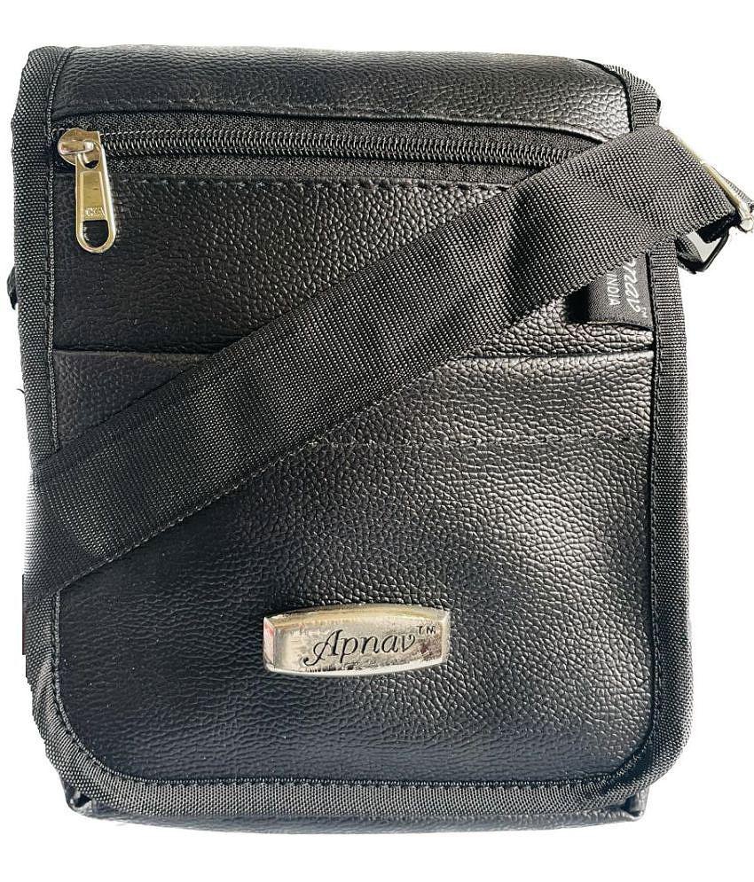 New Men Apnav SLING LV P.U. Black Passport Holder - Black 2025 at ShopCircuit | ONDC