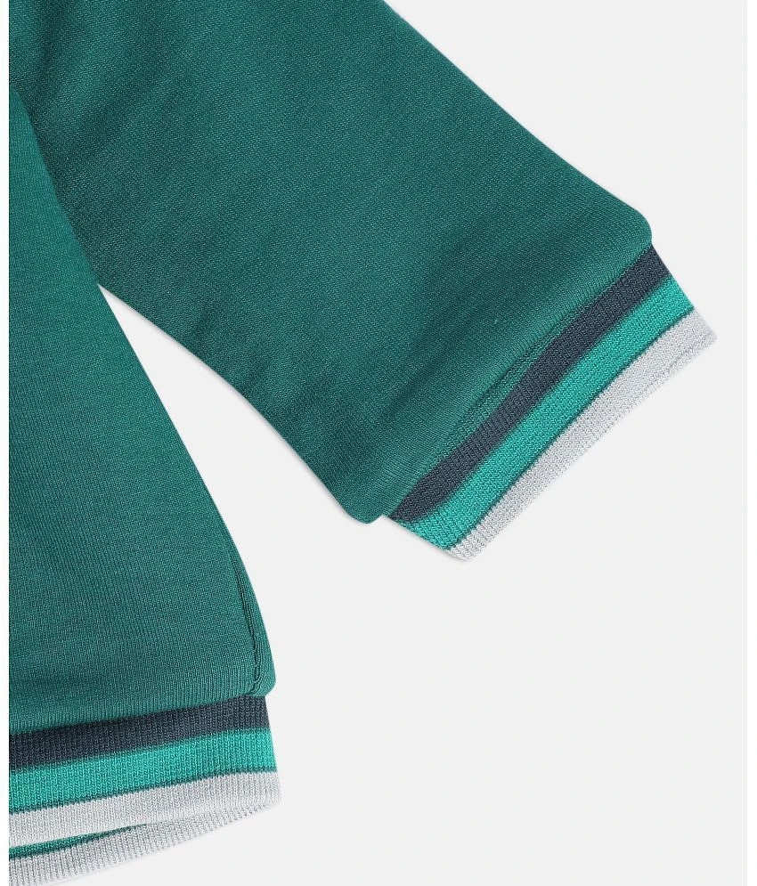 Buy Online Miniklub Retail Private Limited MINIKLUB GREEN SWEAT SHIRT For BABY BOYS - None