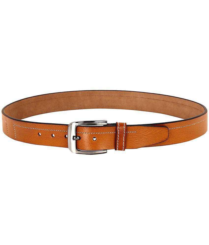 Top Men Leather World - Leather Mens Casual Belt ( Pack of 1 ) - None 2025 at ShopCircuit | ONDC