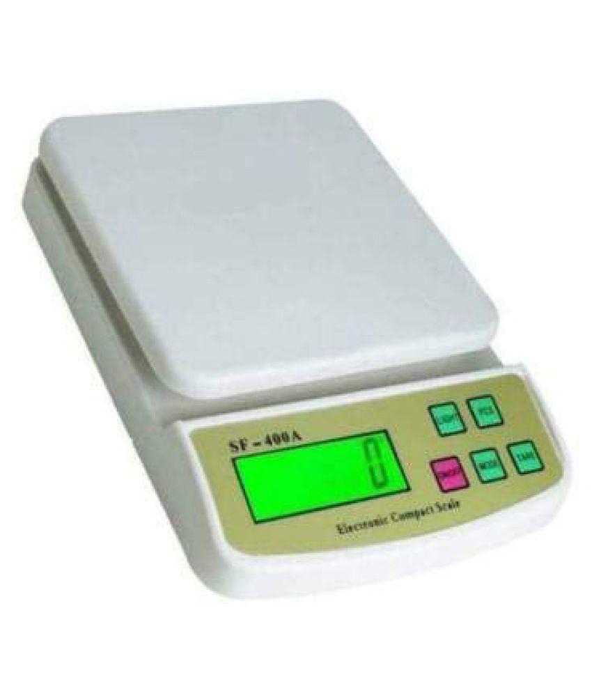 Lenon Digital Kitchen Weighing Machine Multipurpose Electronic Weight Scale with Backlit LCD Display for Measuring Food, Cake, Vegetable, Fruit (SF- 400- A)