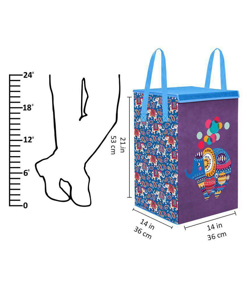 Best Men PrettyKrafts Non-Woven Laundry Bag - Purple 2025 at ShopCircuit | ONDC