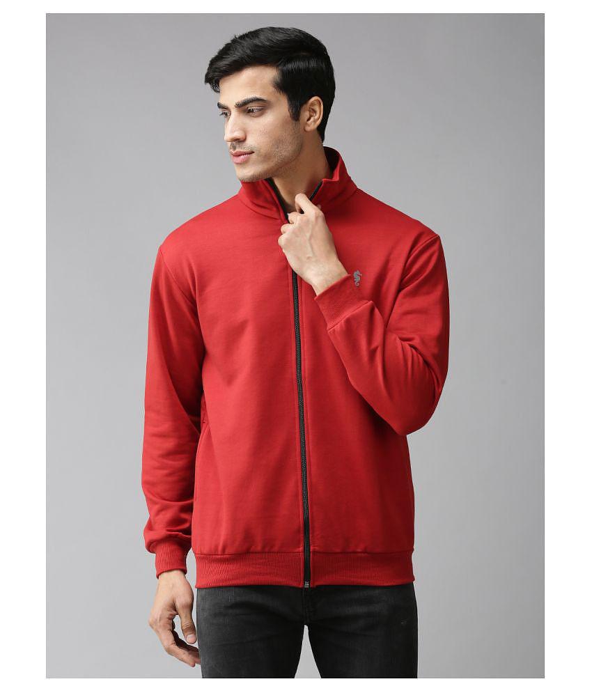 Affordable Women EPPE Red Polyester Fleece Sweatshirt Single Pack - XL 2025 at ShopCircuit | OND