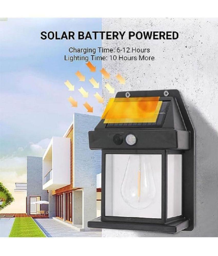 RAMDEV ENTERPRISE - Multicolor Solar Powered Lantern ( Pack of 1 )