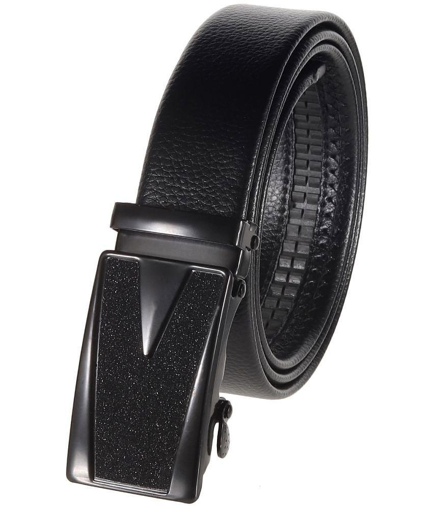 Buy Online Garg Store Zacharias - Black Canvas Men's Casual Belt ( Pack of 1 ) - None