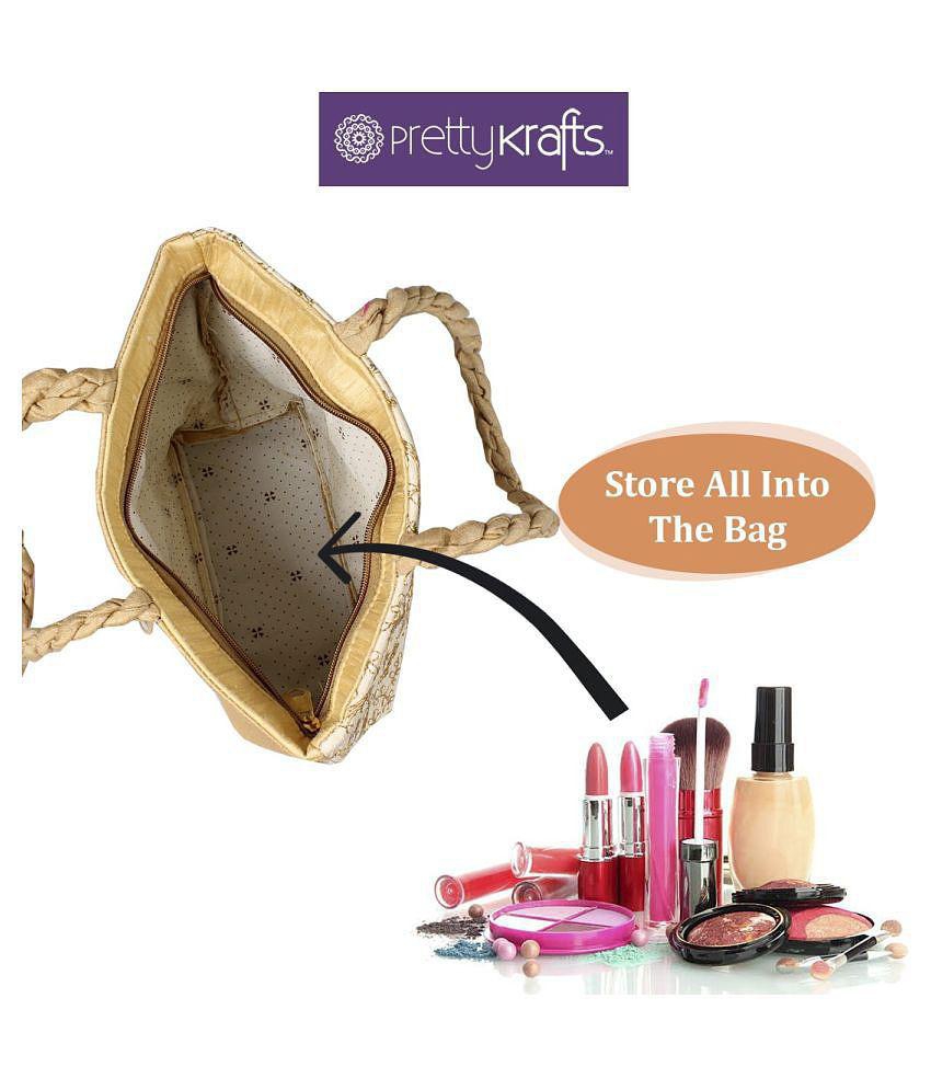 Top Men PrettyKrafts Gold Shopping Bags - 1 Pc - Gold 2025 at ShopCircuit | ONDC