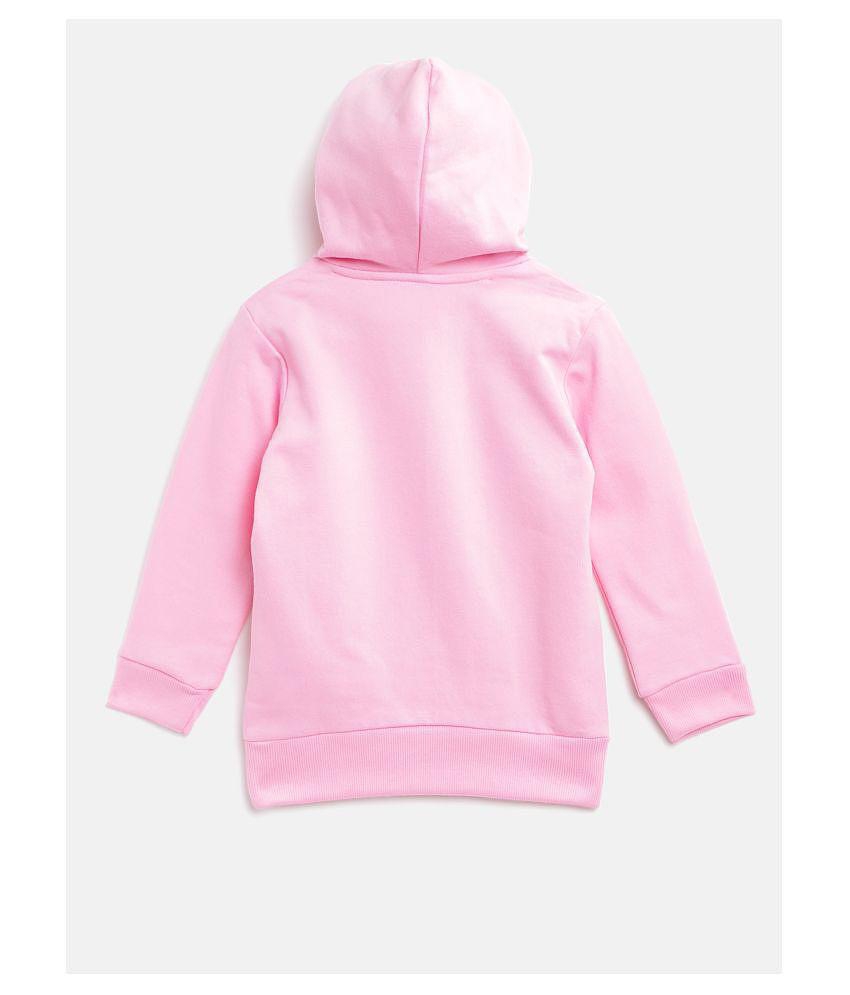 Lazy Shark Girls Sweatshirt - 5-6 Years, Pink