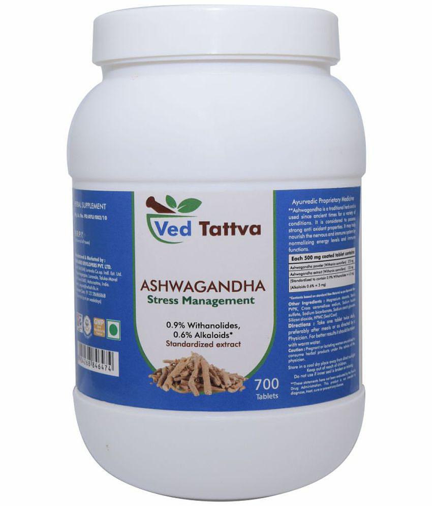 Ved Tattva Ashwagandha Tablet 700 no.s Pack Of 1