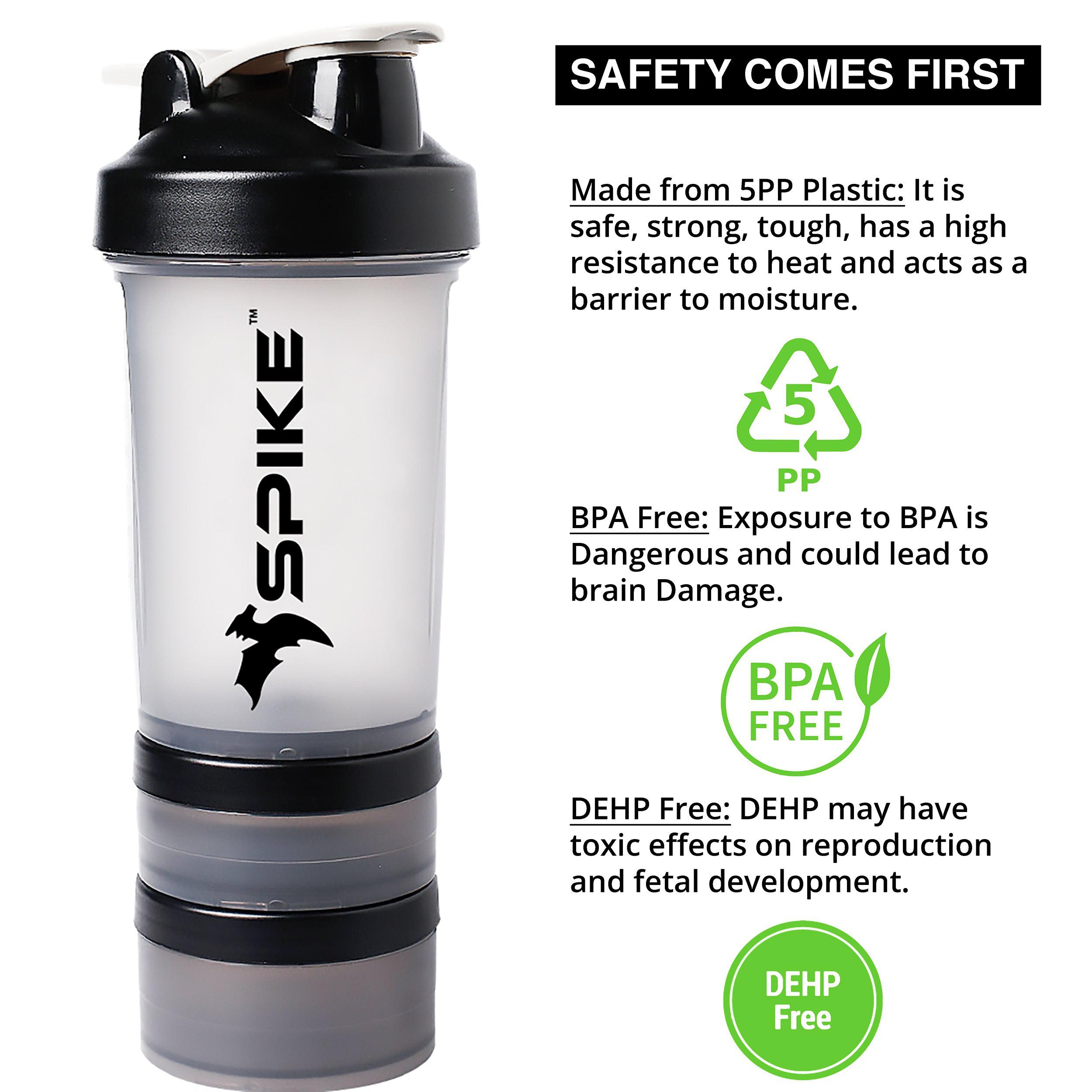 Spike Pro Protein Shaker Clear