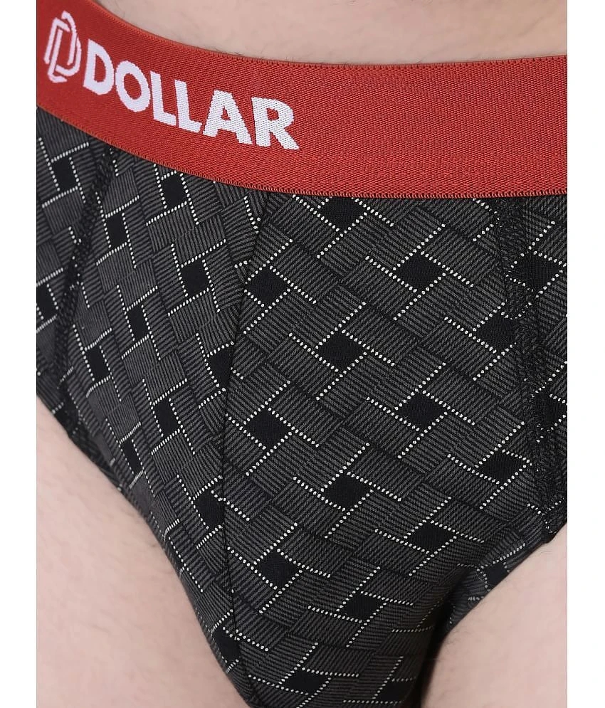 Sophisticated Men Dollar Bigboss Assorted Printed Cotton Blend Men Brief (Pack of 2) - None 2025