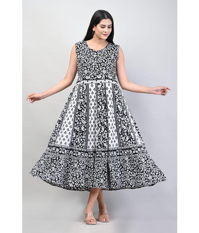 New Men Frionkandy - Multicolor Cotton Women's Fit & Flare Dress ( Pack of 1 ) - None 2025 at Sh