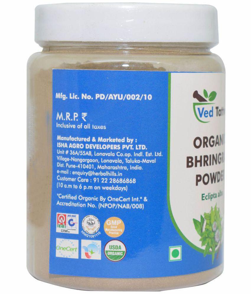 Ved Tattva Organic Bhringraj Powder 200 gm Pack Of 1