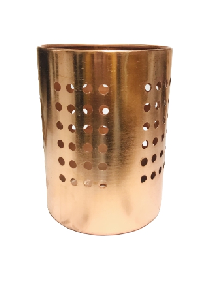 New Home - - and - - Decor DYNAMIC STORE Dynore Stainless Steel Copper Plated Cutlery/Utensil Ho
