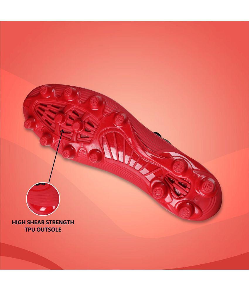 Chic Men Aivin First Strike Red Football Shoes - 7 2025 at ShopCircuit | ONDC