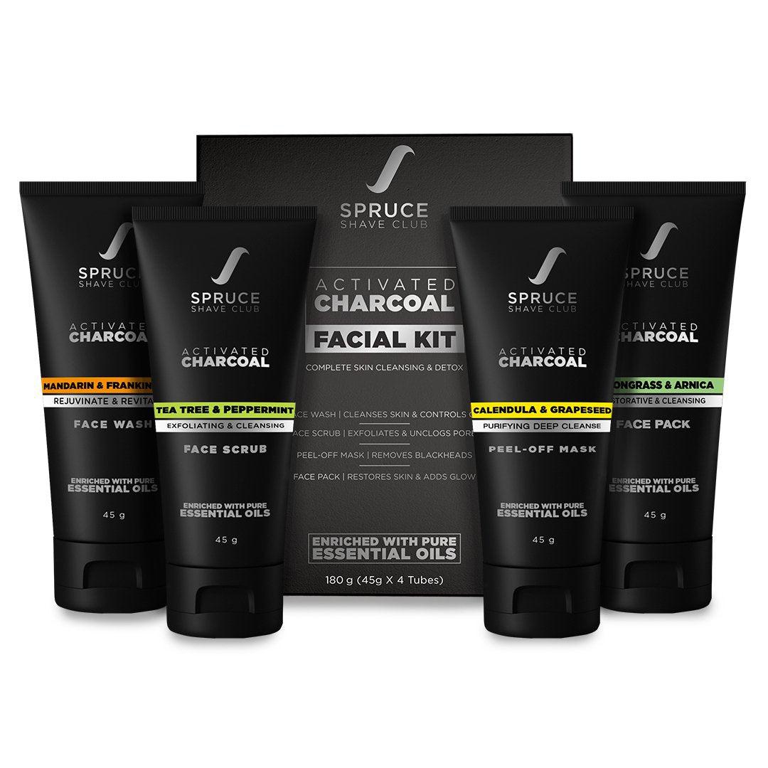 Charcoal Facial Kit For Men