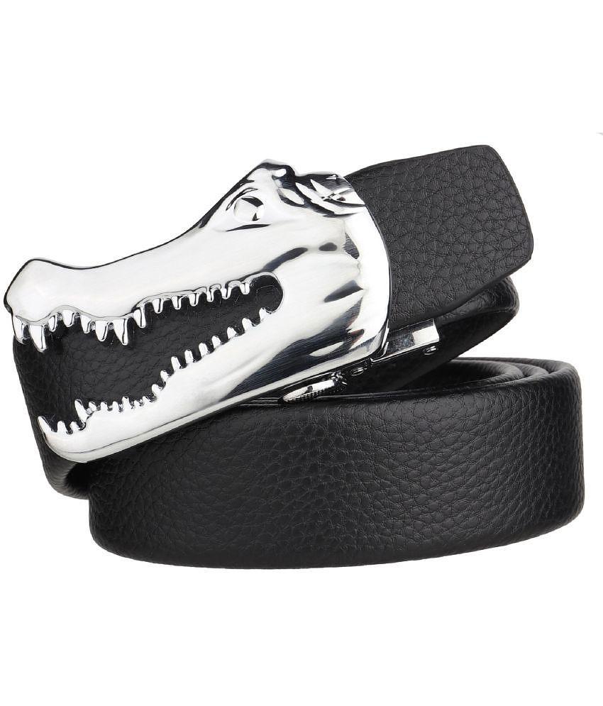 Affordable Men Zacharias - Black Canvas Men's Casual Belt ( Pack of 1 ) - None 2025 at ShopCircu