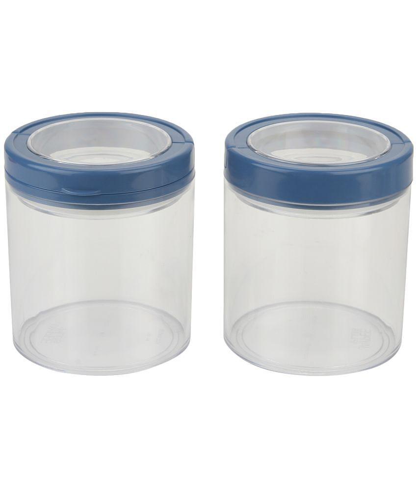 Jaypee Plus Seal IT 750 ml Polycarbonate Food Container Set of 2 750 mL - Navy Blue