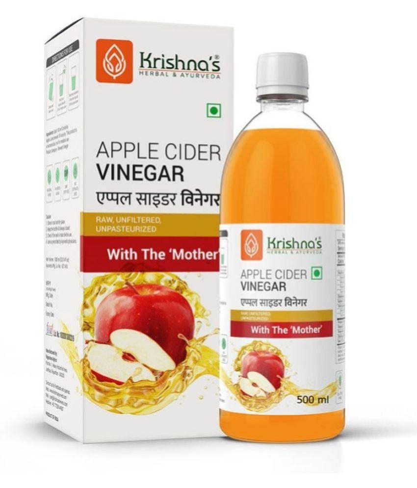 Krishnas Herbal & Ayurveda Apple Cider Vinegar, 500 ml