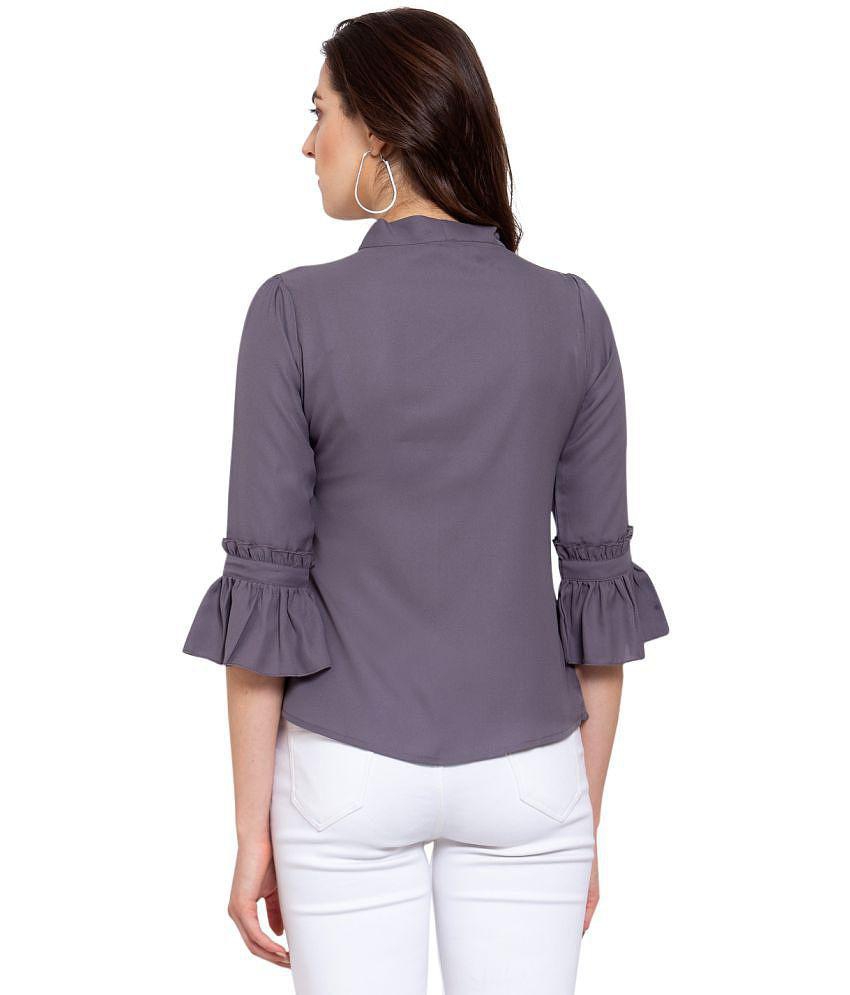 Latest Men Style Quotient Polyester Regular Tops - Grey Single - S 2025 at ShopCircuit | ONDC