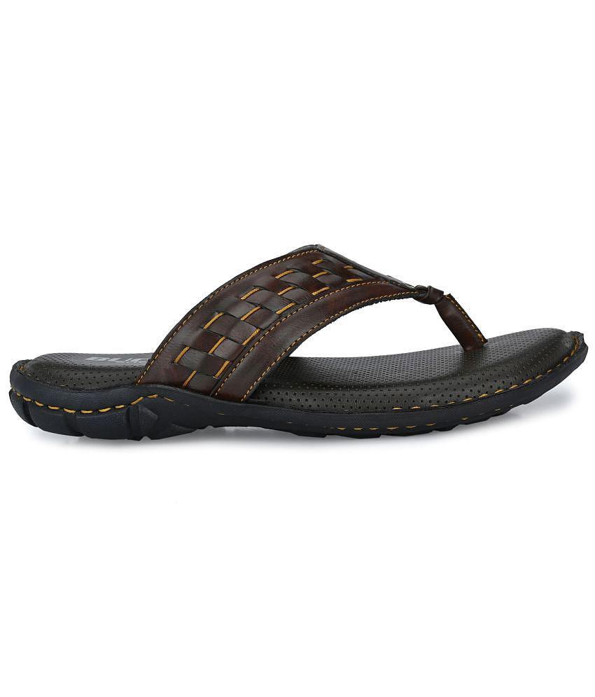 Latest Men Bucik Brown Daily Slippers - None 2025 at ShopCircuit | ONDC