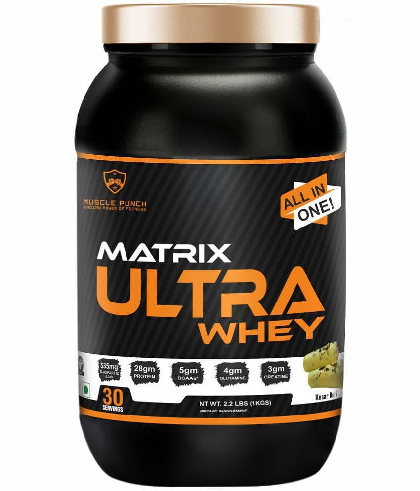 Muscle Punch | Ultra Matrix 100% Whey Isolate | Added Creatine 1 kg