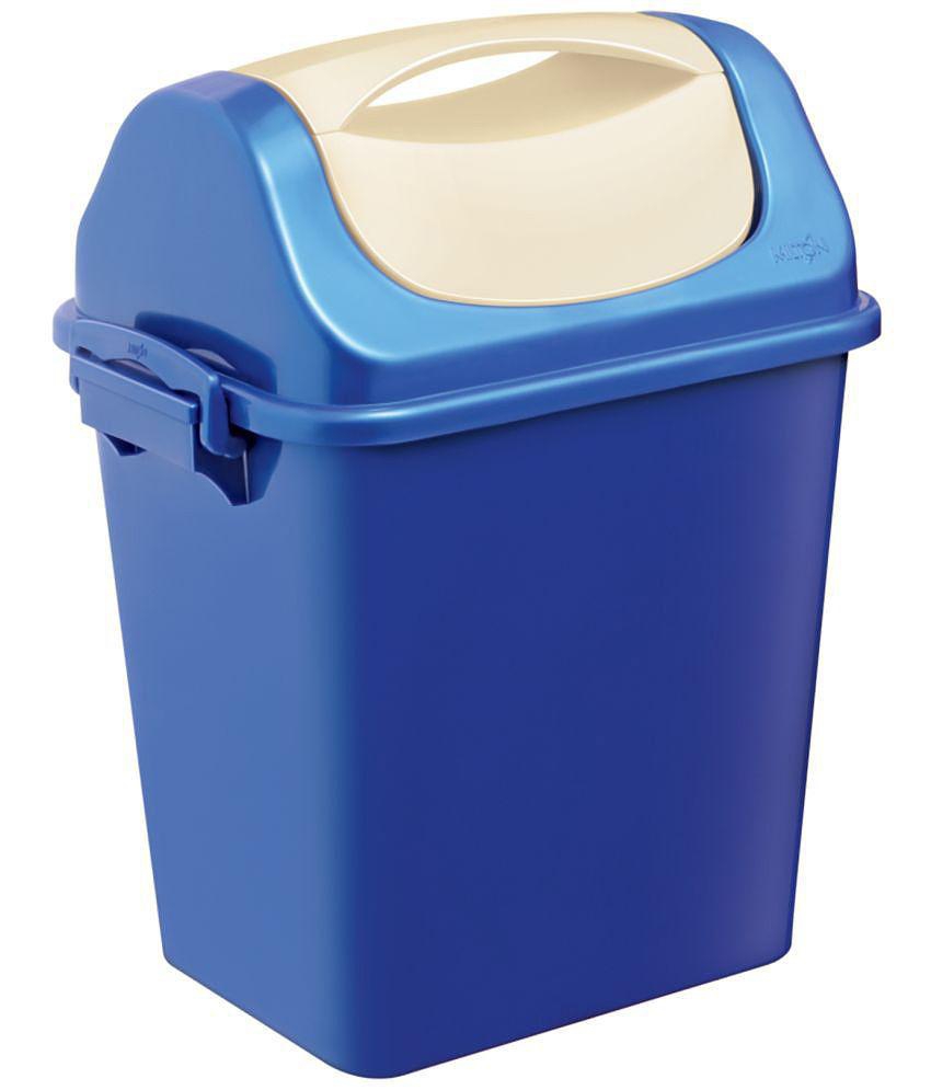 Milton Magnum Polypropylene Swing Bin, 10 Liters, Blue