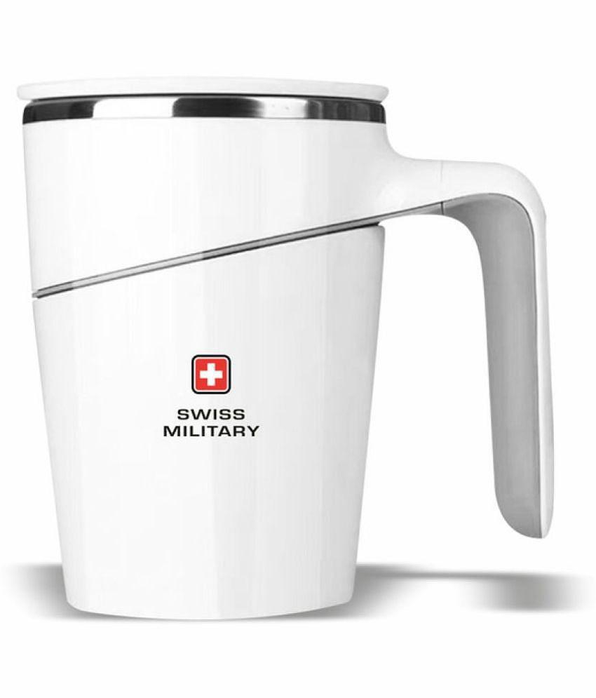 Swiss Military - White Steel Flask ( 500 ml ) - White