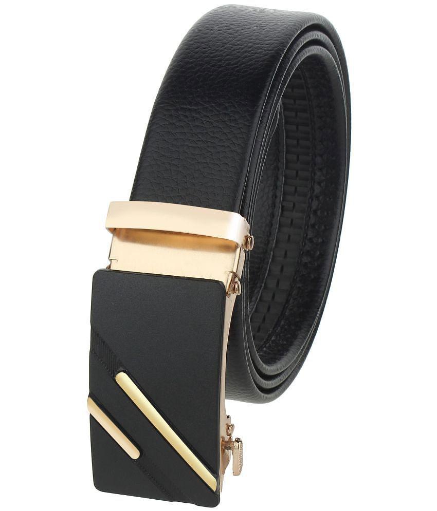 Top Men Zacharias - Black Canvas Men's Reversible Belt ( Pack of 1 ) - None 2025 at ShopCircuit 
