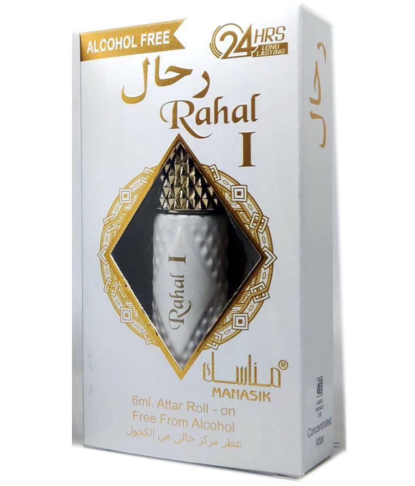 MANASIK RAHAL WHITE 1  Concentrated   Attar Roll On 6ml .