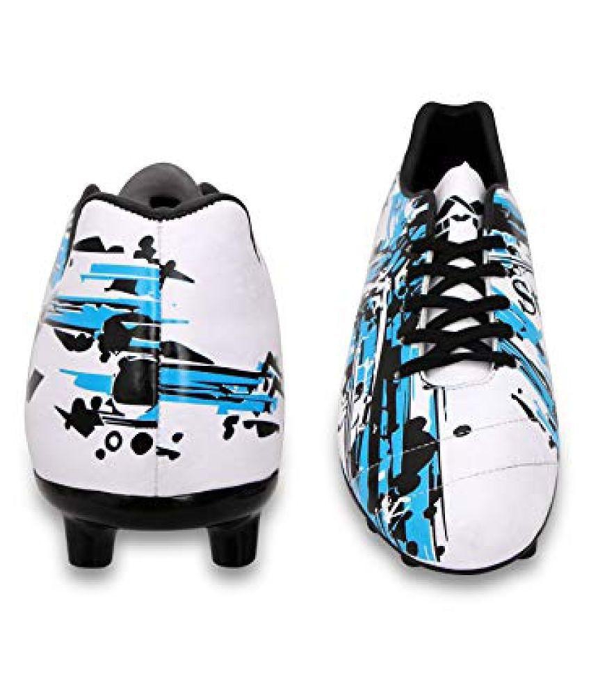 Chic Men Nivia Storm Football Shoe Studds Unisex White - 8 UK 2025 at ShopCircuit | ONDC