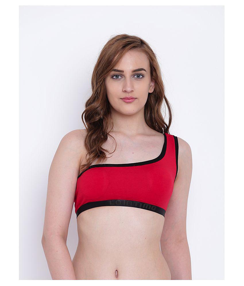 New Men La Intimo Cotton Lycra Air Bra - Red - 38C 2025 at ShopCircuit | ONDC