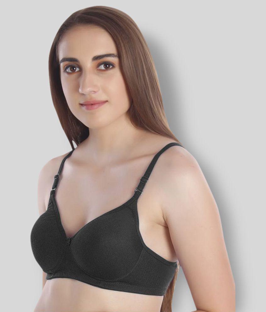 Exclusive Women MiEstilo - Multicolor Cotton Padded Women's T-Shirt Bra ( Pack of 3 ) - 40B 2025