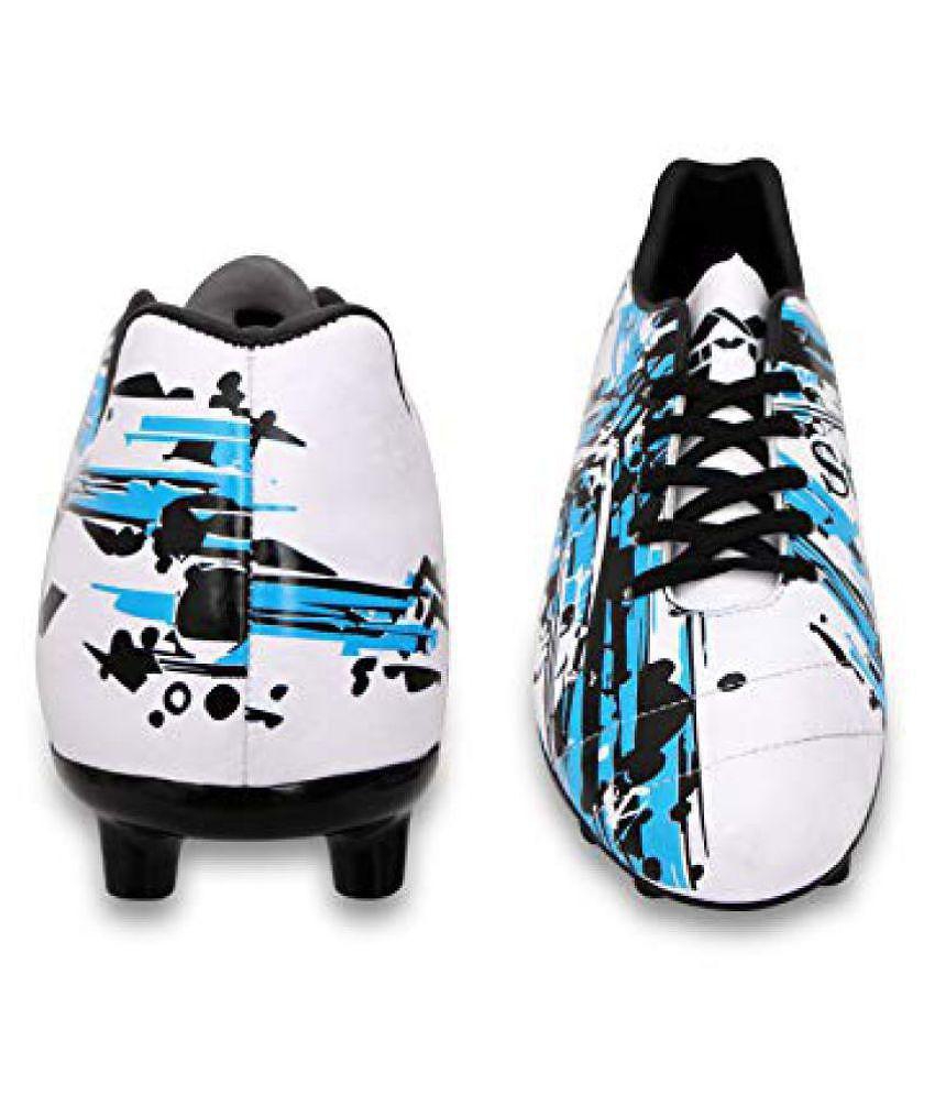 Latest Men Nivia Storm Football Shoe Studds Unisex White - 5 UK 2025 at ShopCircuit | ONDC