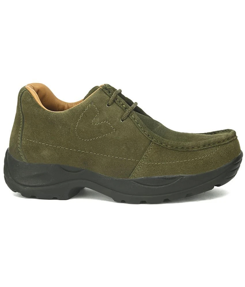 Trendy Women Fashion Victim - Olive Mens Trekking Shoes - None 2025 at ShopCircuit | ONDC