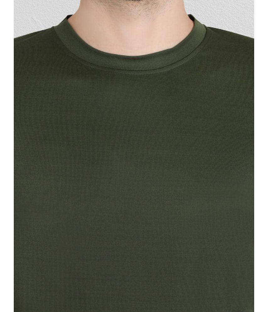 Sophisticated Men Ben Toi - Olive Polyester Regular Fit Mens T-Shirt ( Pack of 4 ) - None 2025 a