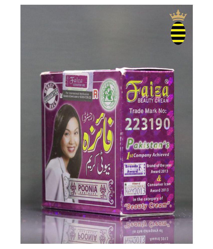 Beauty World Faiza Beauty Cream Poonia Brother 30g Each Night Cream 30 gm Pack of 6