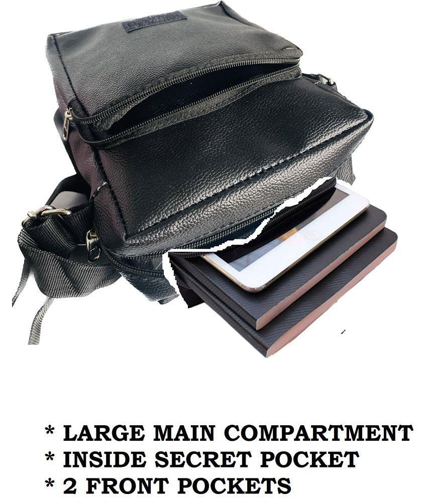 New Men Apnav SLING LV P.U. Black Passport Holder - Black 2025 at ShopCircuit | ONDC