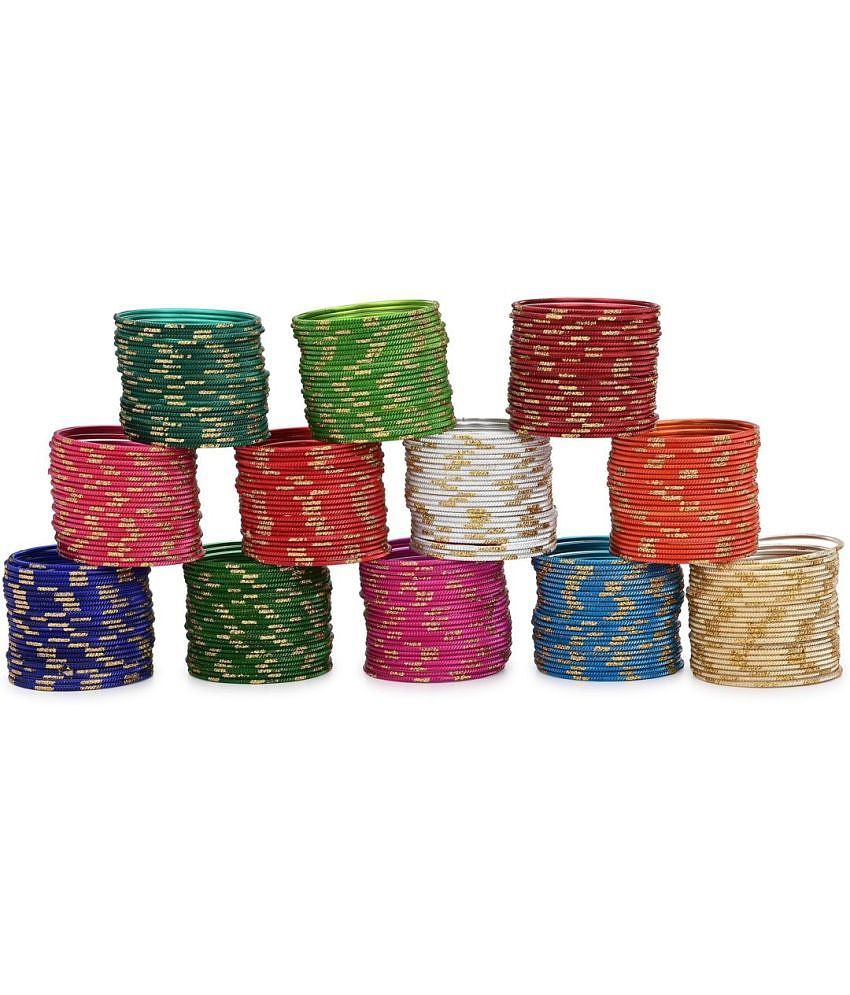 Exclusive Men Somil Multicolor Bangle Set ( Pack of 84 ) - None 2025 at ShopCircuit | ONDC