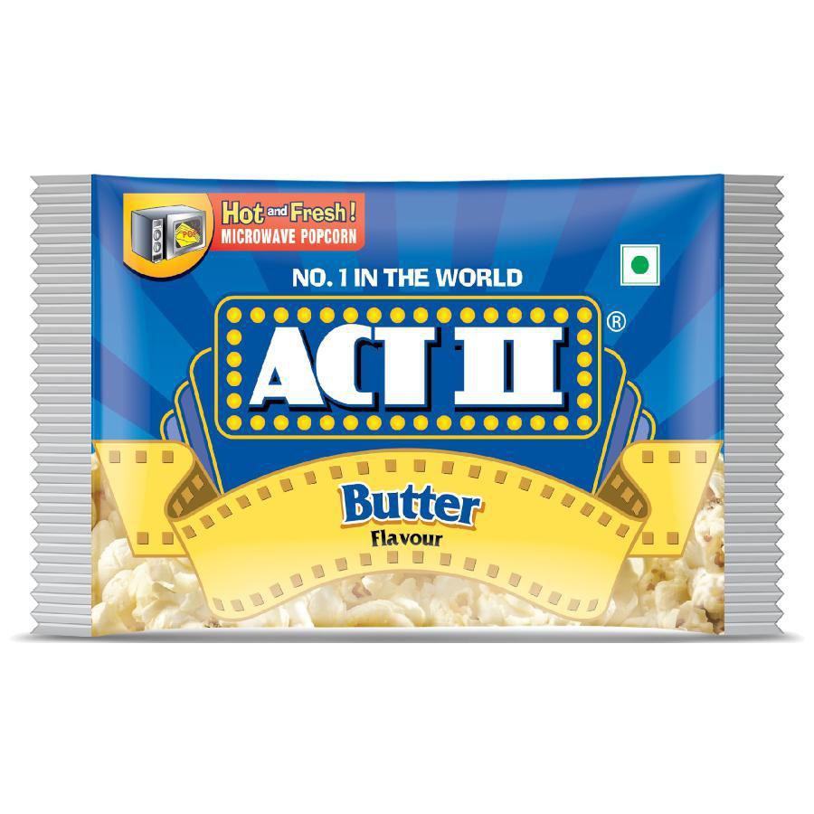 Act Ii Microwave Popcorn  Butter 33 G Pouch