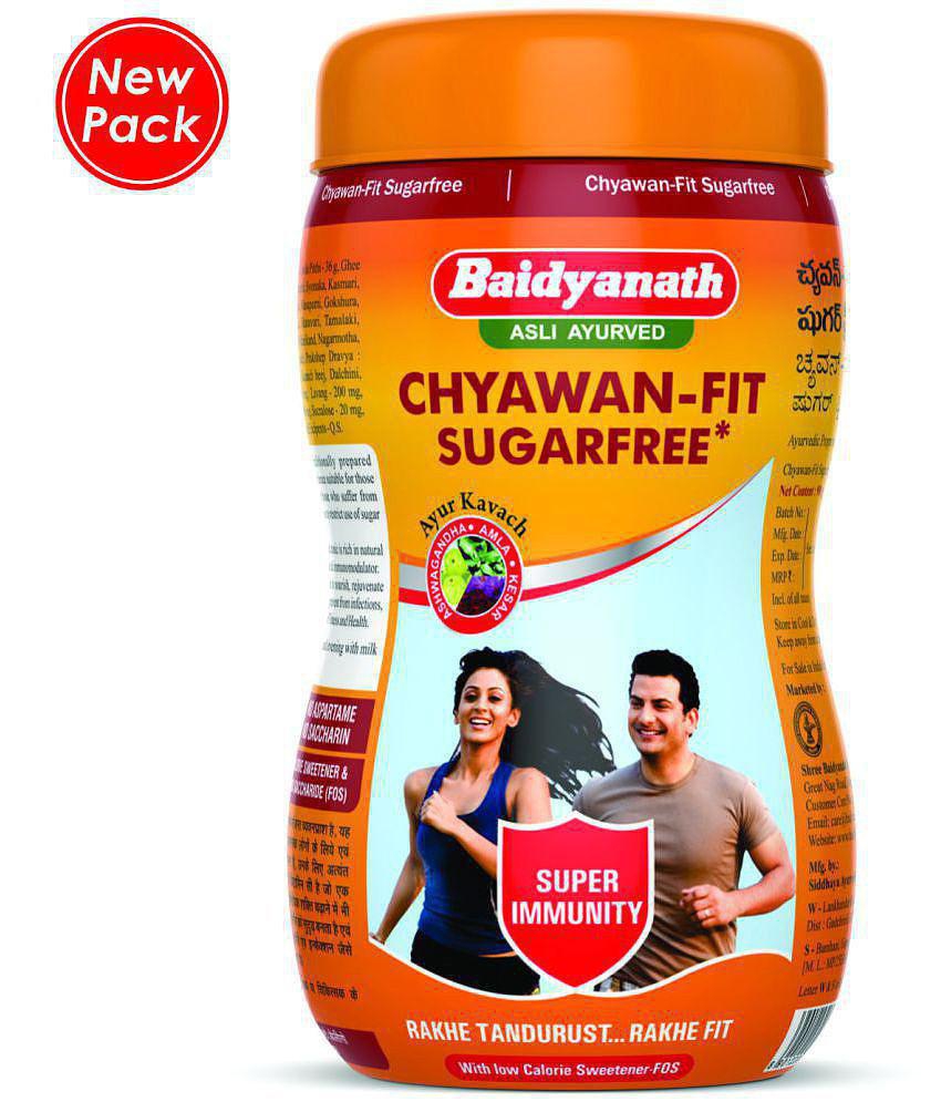 Baidyanath Diabetic Wellness Kit, Chyawanfit 1 kg + Karela Jamun Juice 1 L