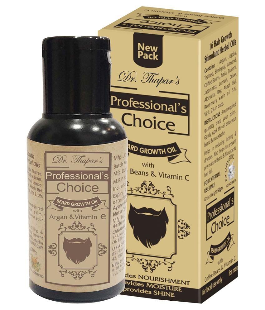 Professional's Choice Dr.THAPARs Beard Oil Argan VitE 50 ml