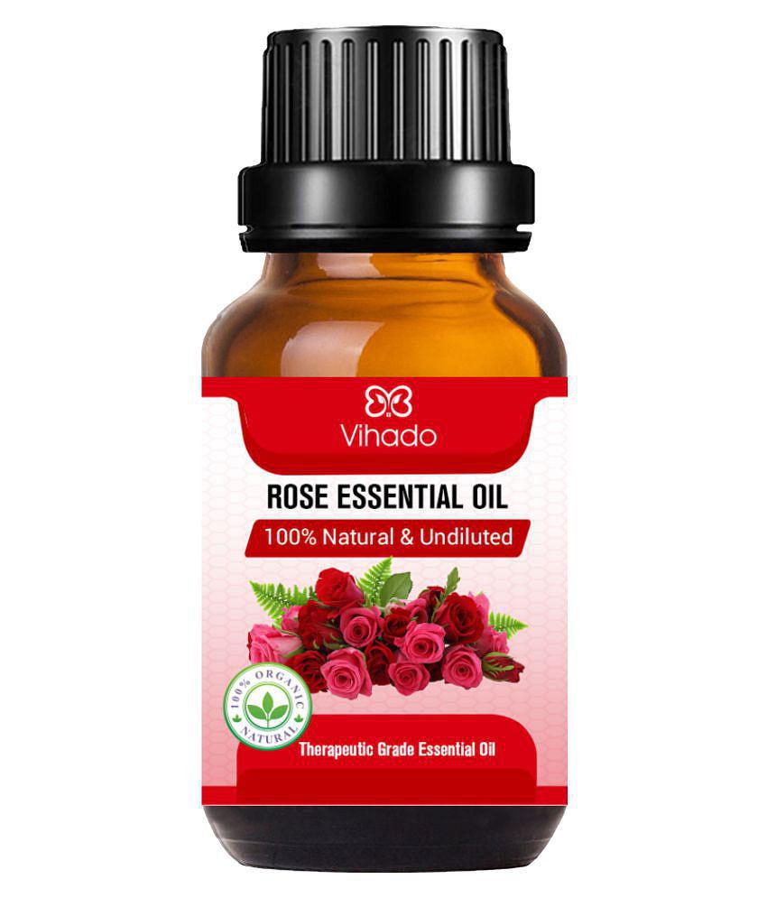 Vihado - Rose Essential Oil 10 mL (Pack of 1)