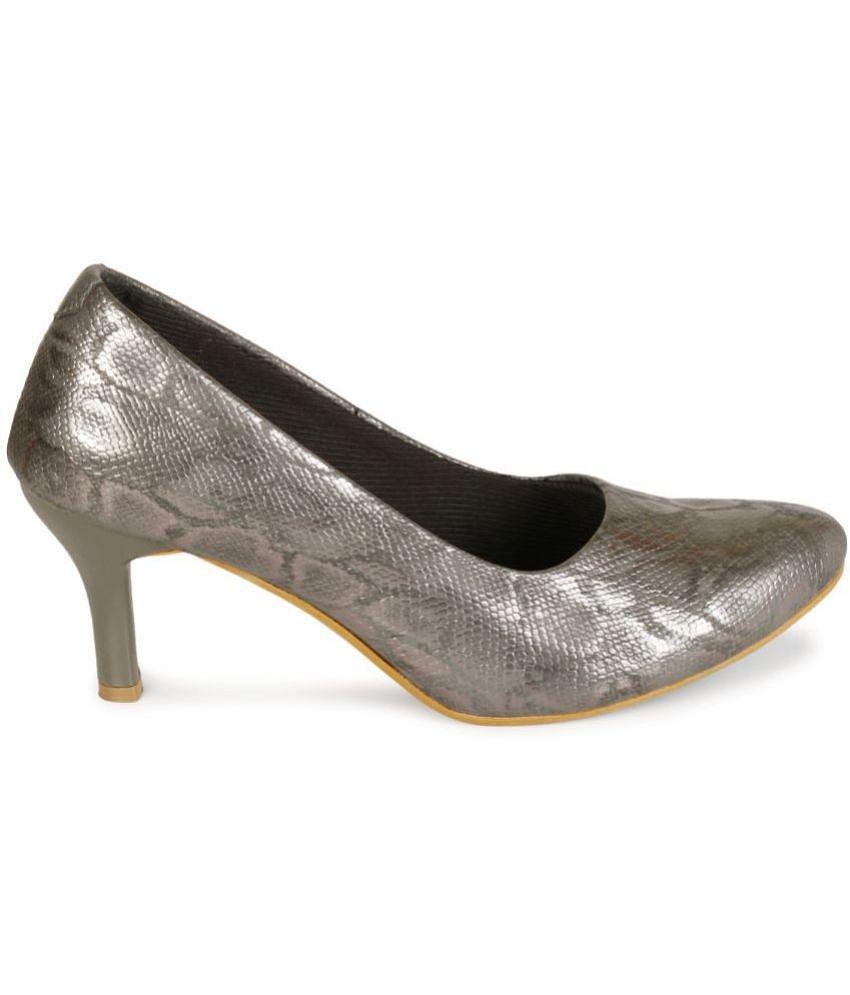 Ishransh - Gray Women's Pumps Heels - None